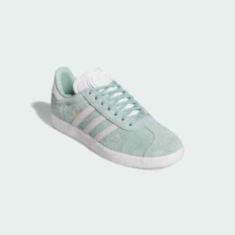 Adidas Gazelle Low Womens Sportswear Sneaker Shoes Blue IG4393 NEW Multi Sz - Picture 4 of 8